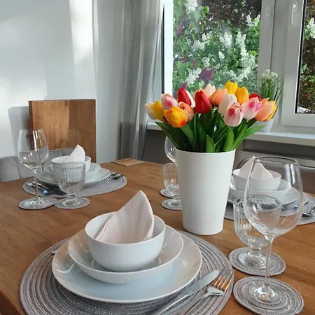 Janpartment - Geraeumig - W-lan - - Garten - Entspannung - Zentral - 10 Min Wv-werk - Carport - 24h Checkin Apartment *