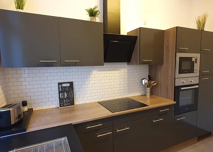 公寓 Janpartment - Geraeumig - W-lan - - Garten - Entspannung - Zentral - 10 Min Wv-werk - Carport - 24h Checkin *